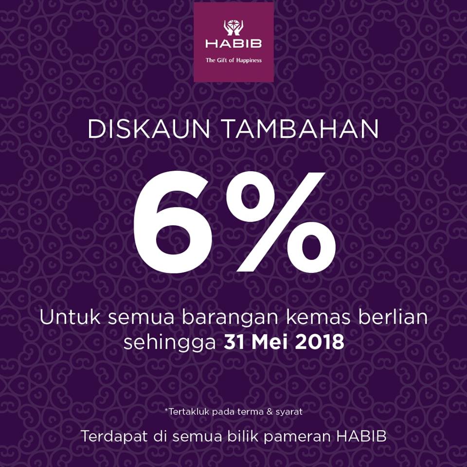 Habib Jewels Valid till 31 May.